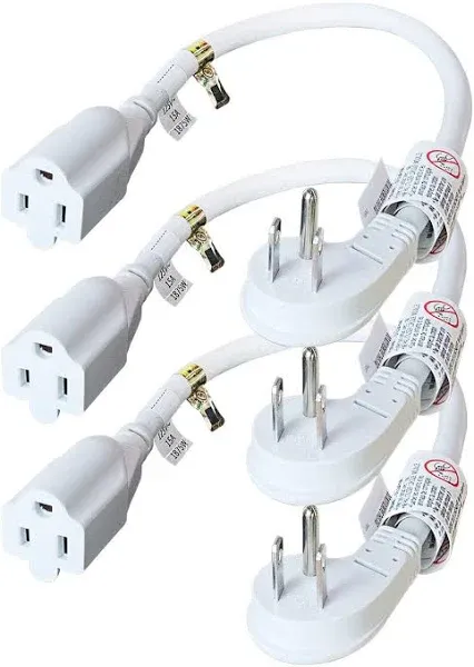 Firmerst 3 Feet Flat Plug Extension Cord