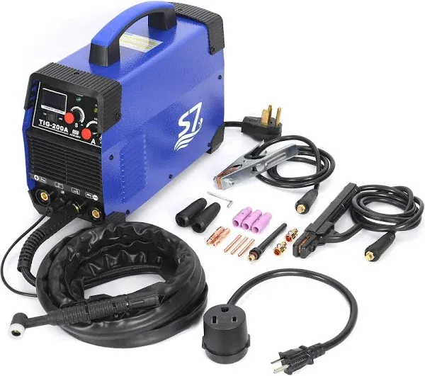 200 Amp 110&amp;220V Pulse Multifunctiona<wbr/>l TIG Welding Machine