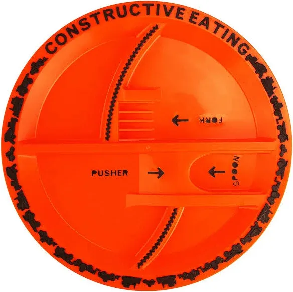 Constructive Eating - Construction Plate