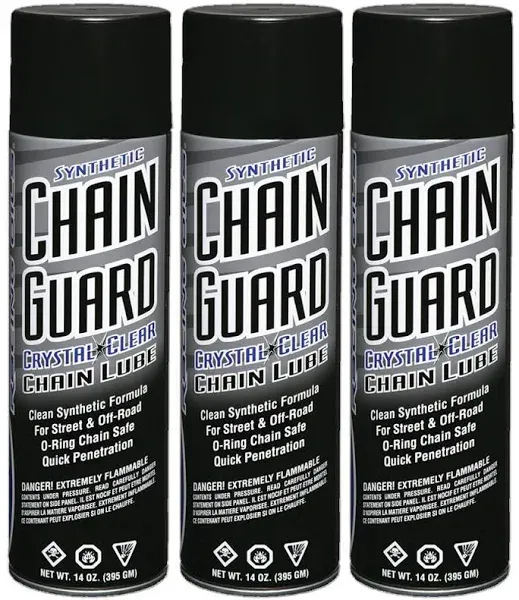 Maxima Crystal Clear Chain Guard 15oz 77920