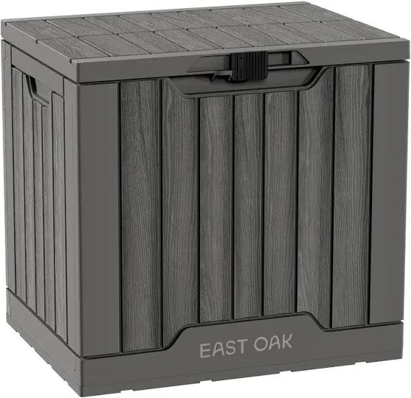 EAST Oak 31 Gallon Outdoor Storage Box