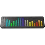 Power Acoustik Spectrum Analyzer Music Voice Rhythm Spectrum Display Colorful RGB Light Bar W 176 LED Lights in Vehicle Dan