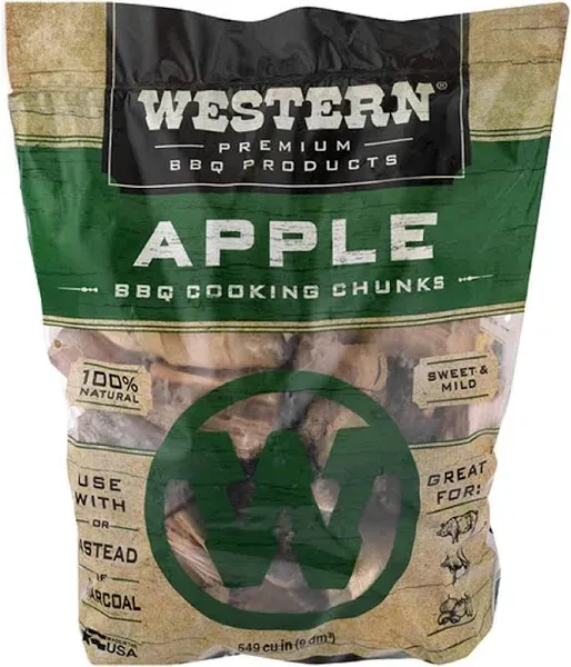 Western BBQ Cooking Chunks Apple