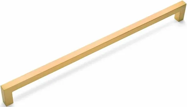 [10-PACK] Cosmas 14777-224BG Brushed Gold Modern Contemporary Cabinet Pull - Modern - Cabinet And Drawer Handle Pulls - by Door Corner | Houzz