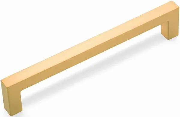 Cosmas 14777-128BG Brushed Gold Modern Contemporary Cabinet Pull