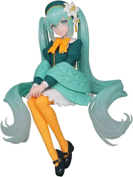 Hatsune Miku Flower Fairy Lily Ver Noodle Stopper figure FuRyu Japan import