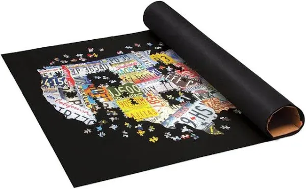 Collapsible Full Size Puzzle Roll-Up Portable Work Surface to 1000 pcs