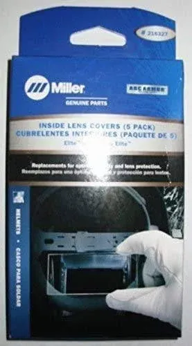 Miller Electric Men's Inside Lens Cover for Elite, Digital, and Titanium 9400/9400i Helmets