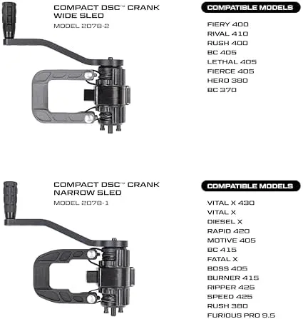 Compact Dead Silent Crank Narrow Sled to Crank Your Crossbow Effortlessly