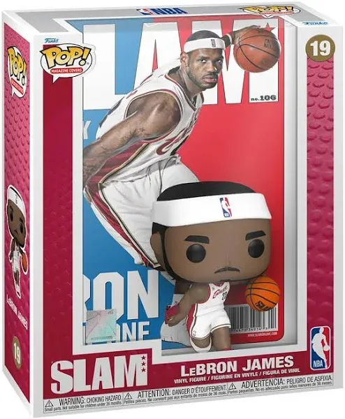 LeBron James Funko Pop! NBA Slam Cover