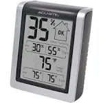 AcuRite 00613 Digital Indoor Thermometer - Silver New