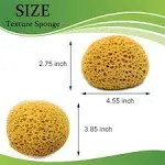 Knockdown Texture Sponge, 3 Pack Drywall Texture Patch Sponge, Ceiling Texture Sponge for Drywall Patch, Drywall Repair, DIY Painting Ceiling