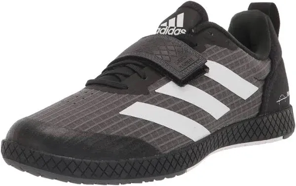 Adidas The Total Weightlifting Shoes Men&#039;s Size 7.5 Black/White USED GW6354