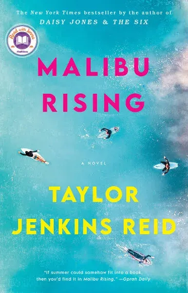 Malibu Rising : A Novel by Taylor Jenkins Reid (2022, Trade Paperback)