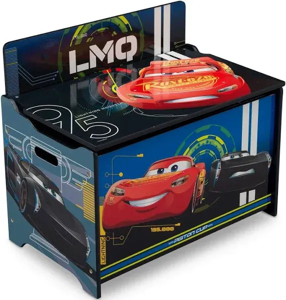 Disney Pixar Cars Deluxe Toy Box Delta Children