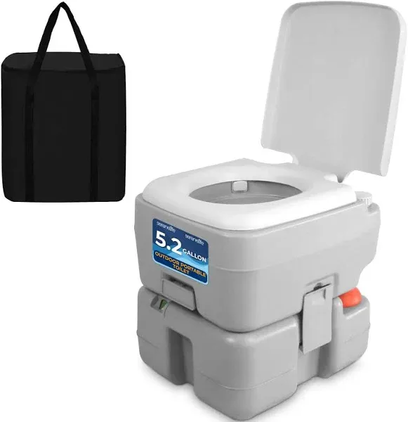 SereneLife Portable Toilet SLCATL320