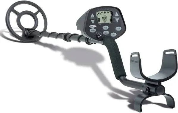 Bounty Hunter Discovery 3300 Metal Detector with Touch Control Interface Black