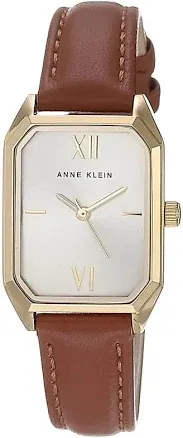 Anne Klein Women's Leather Strap Watch