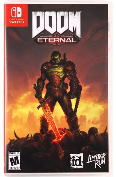 Nintendo Switch Doom Eternal Limited Run Games - Import Brown Pal