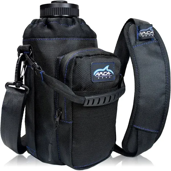 nsulated Water Bottle Sling w/Carry Handle Shoulder Strap Wallet and Two Pouche