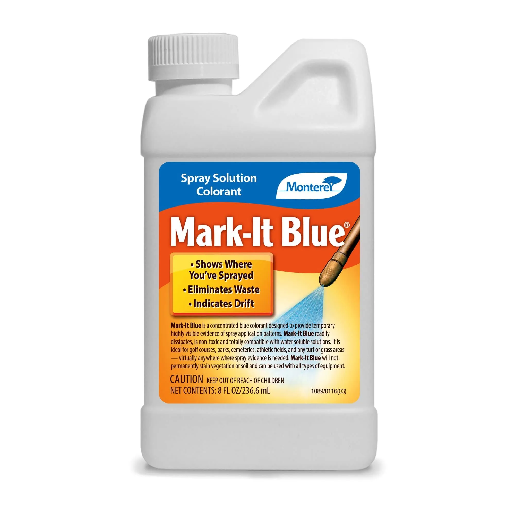 Monterey Mark-It Blue Spray Solution Colorant Chemical Marker Dye