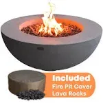 Elementi Lunar Fire Bowl-Propane