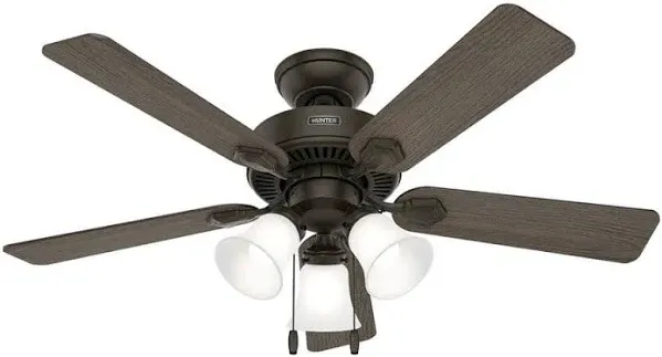 Hunter Swanson 44" Ceiling Fan with Lights