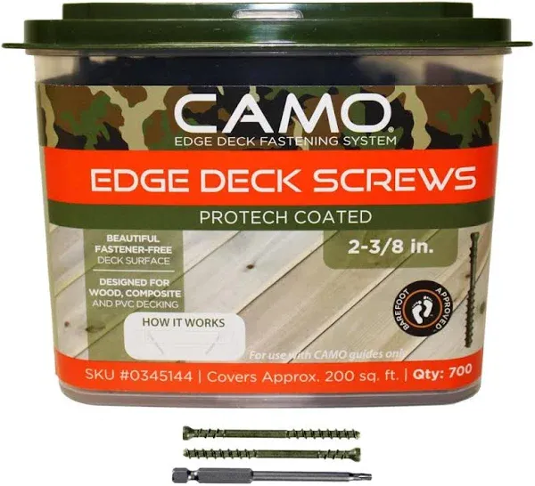 Camo Deck Screw