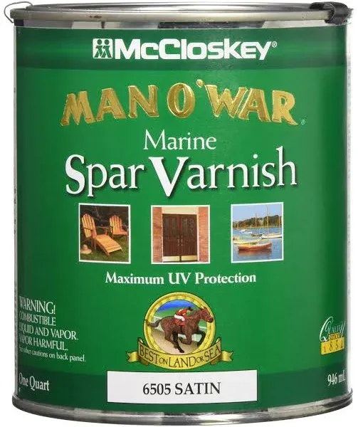 McCloskey Man O War Marine Spar Varnish