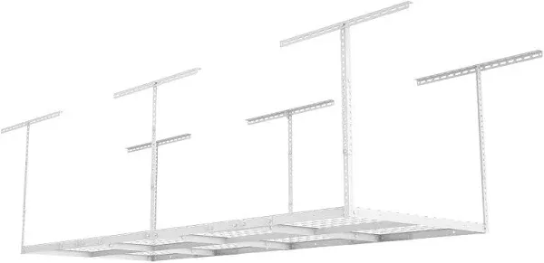 FLEXIMOUNTS 3x8 Overhead Garage Storage Rack