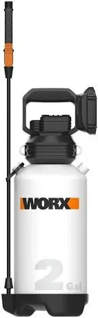 Worx WG829.9 20V Power Share 2-Gallon Cordless Yard Sprayer (no Battery and Charger Included - Tool Only)