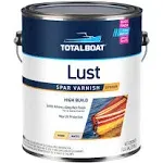 TotalBoat-496608 Lust Marine Varnish, High Gloss and Matte Finish for Wood, Boats, Outdoor Furniture (Matte, Gallon)