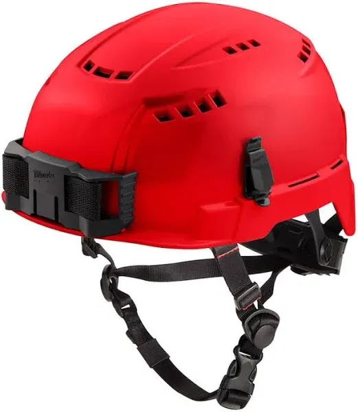 Milwaukee 48-73-1328 Type 2 Vented Class C Front Brim Safety Helmet | Red