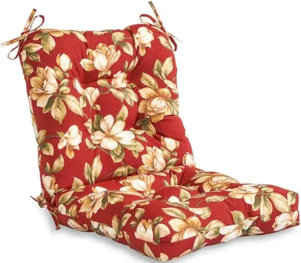 Outdoor Tufted Dining Chair Cushion