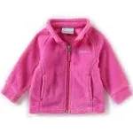 Columbia Baby Girls Hot Pink Benton Springs Fleece Winter Jacket Size 18-24 M