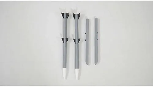 E-flite Wing Tip Missiles F-16 Falcon-Gray 80mm EDF