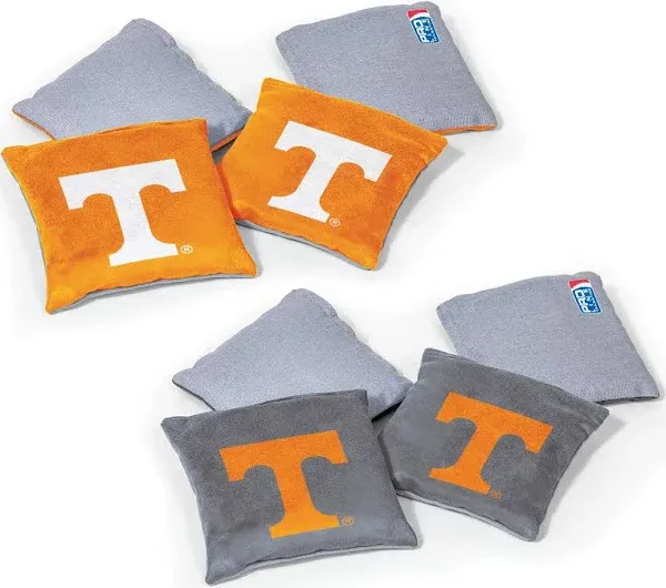 Wild Sports NCAA Tennessee Volunteers 8pk Dual Sided Bean Bags