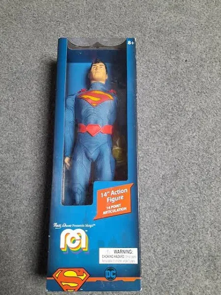 Mego DC Comics Superman 14" Action Figure, Multicolor