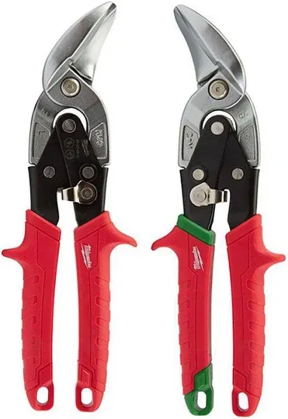 Milwaukee 2 Piece Offset Aviation Snip Set 48-22-4523