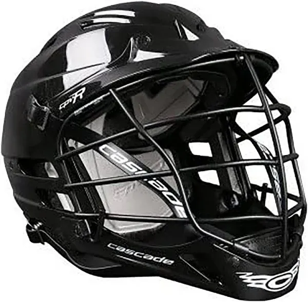 Cascade CPV-R Lacrosse Helmet Adjustable Fit M/L Grey Face Mask/Black Chin Strap