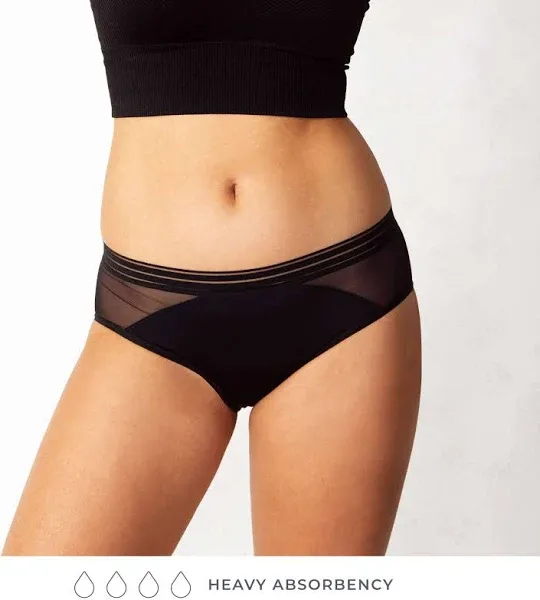 Leakproof Mesh Hipster Period Underwear