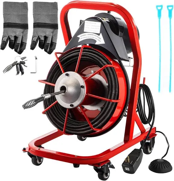 VEVOR Drain 250W Drain Cleaner Machine