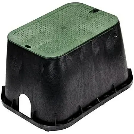 113BC1PK 14 In. X 19 In. Rectangular Standard Series Valve Box and Cover, 12 In.