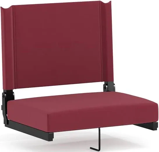 Flash Furniture Game Day Seats by Flash with Ultra-Padded Seat Purple