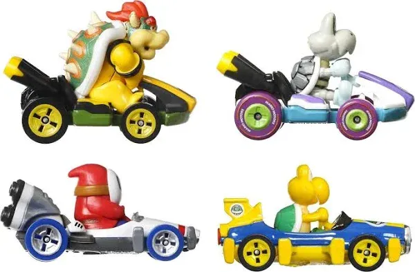 Hot Wheels Mario Kart Vehicle 4-Pack