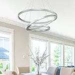 Tania Trio Adjustable Modern Circular LED Pendant