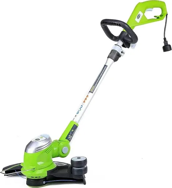 Greenworks 5.5 Amp 15&#034; Corded Electric String Trimmer 21272 - Green