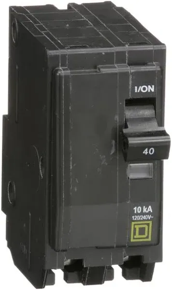 Square D QO240CP 40 Amp Two-Pole Circuit Breaker