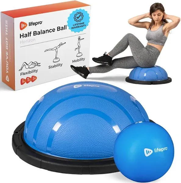 Half Exercise Ball Trainer - Balance Ball for Exercise - Balance Ball Train