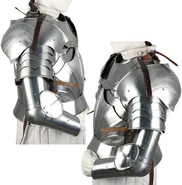 Medieval Wearable Body Armor Suit With Cuirass Gauntlet Pauldrons Cosplay Armor